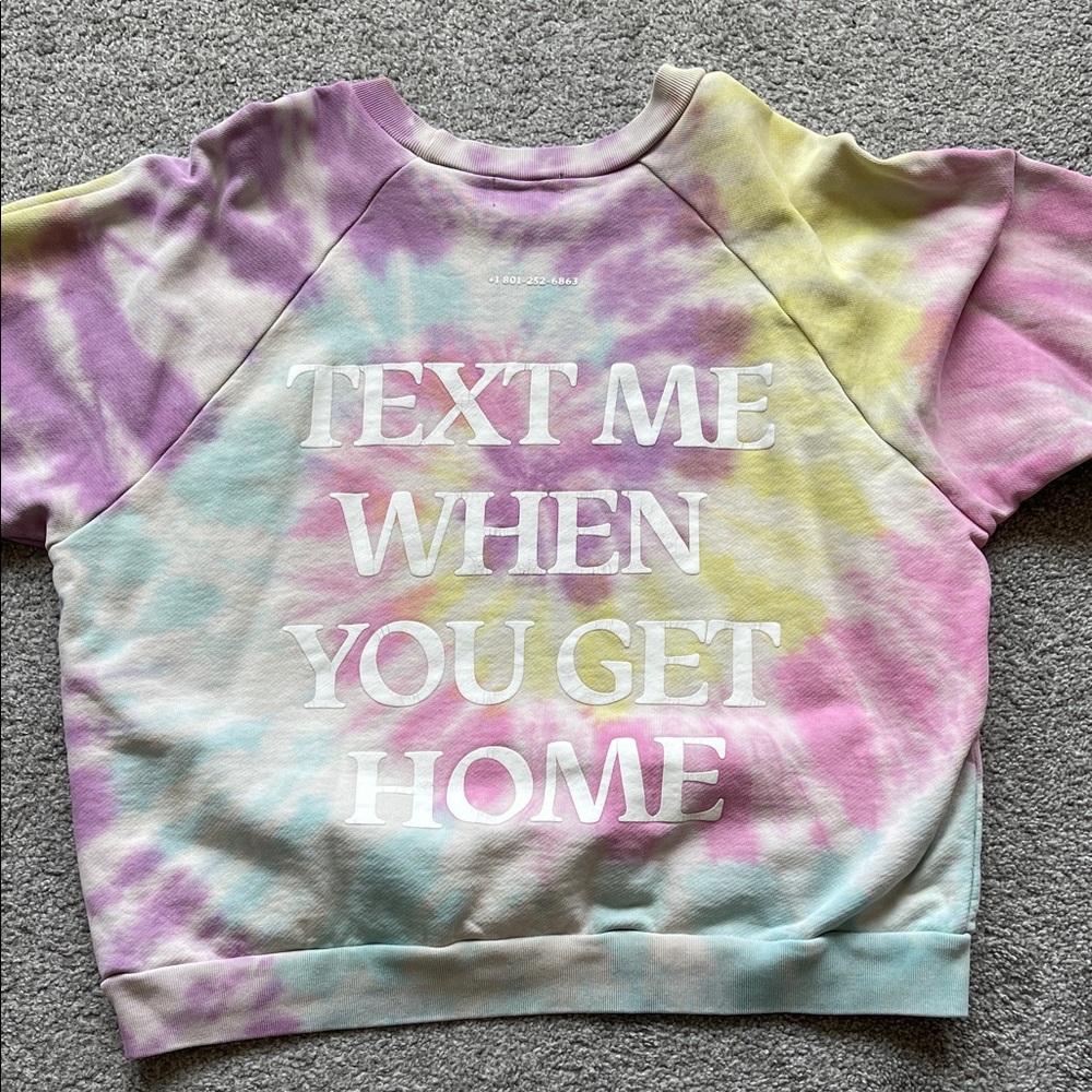 Lonely ghost Tie-Dye Sweatshirt
